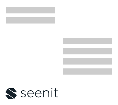 Seenit logo supporting